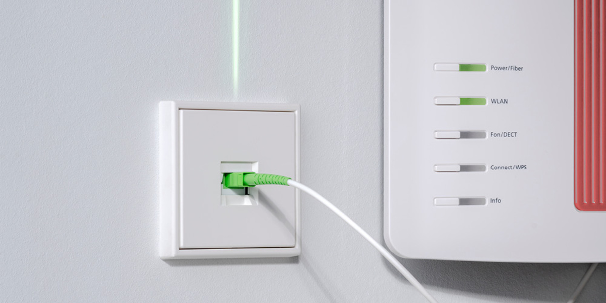 Die neuen Glasfaser-Anschlussdosen bei Elektrotechnik Bauch in Preith
